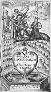 Titelseite von Fons Lacyrymarum, 1649